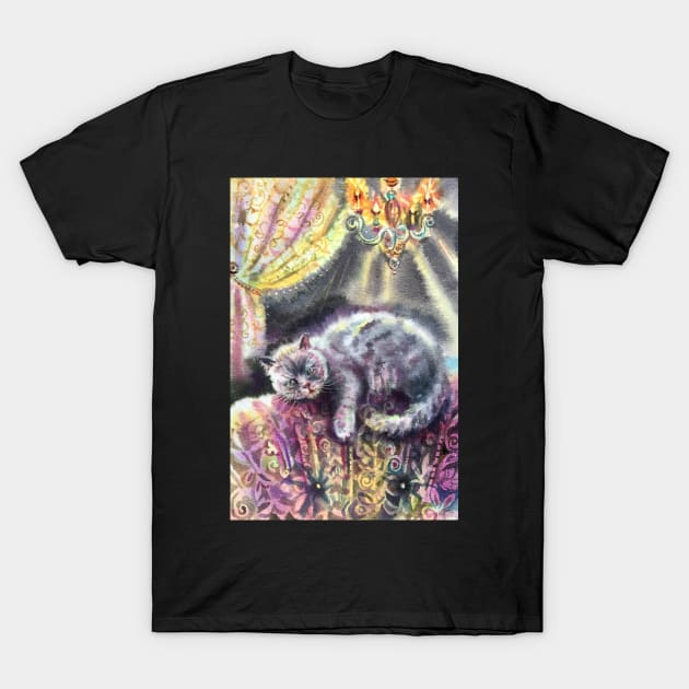 Cat T-Shirt by EL_ART